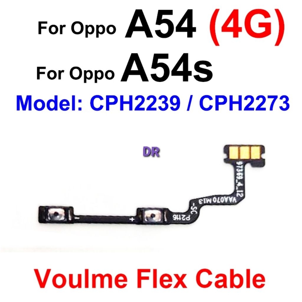 flexible volume oppo a54 / flexible volume oppo a54s