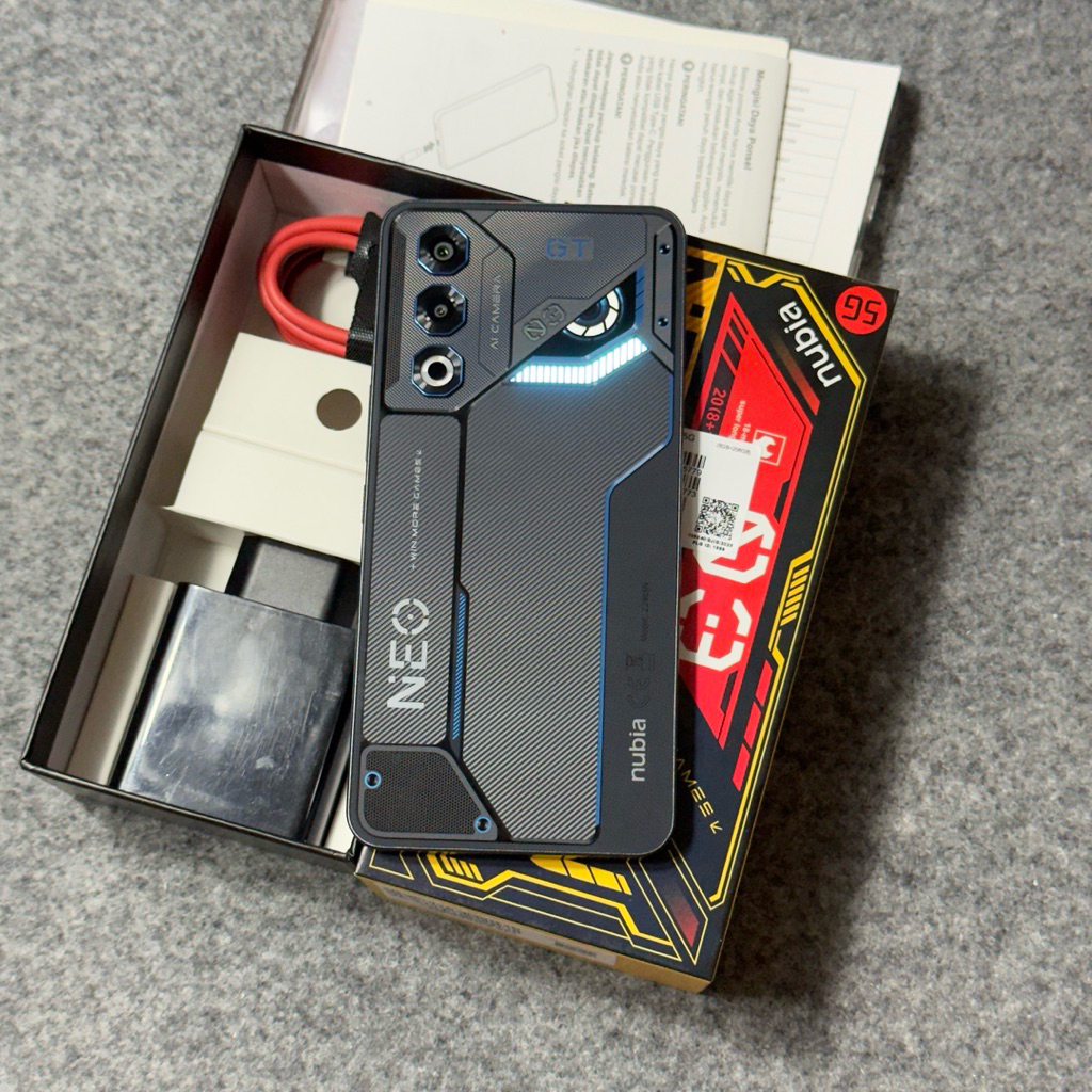 Nubia Neo 3 GT 5G 8/256 Second Garansi Resmi 8GB 256GB