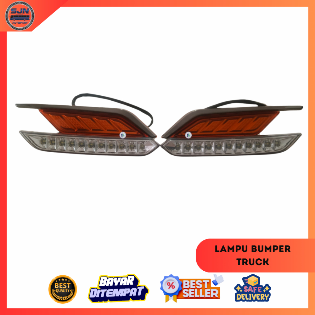 Lampu Bumper Truck/Lampu Variasi Jetbus 5 Original