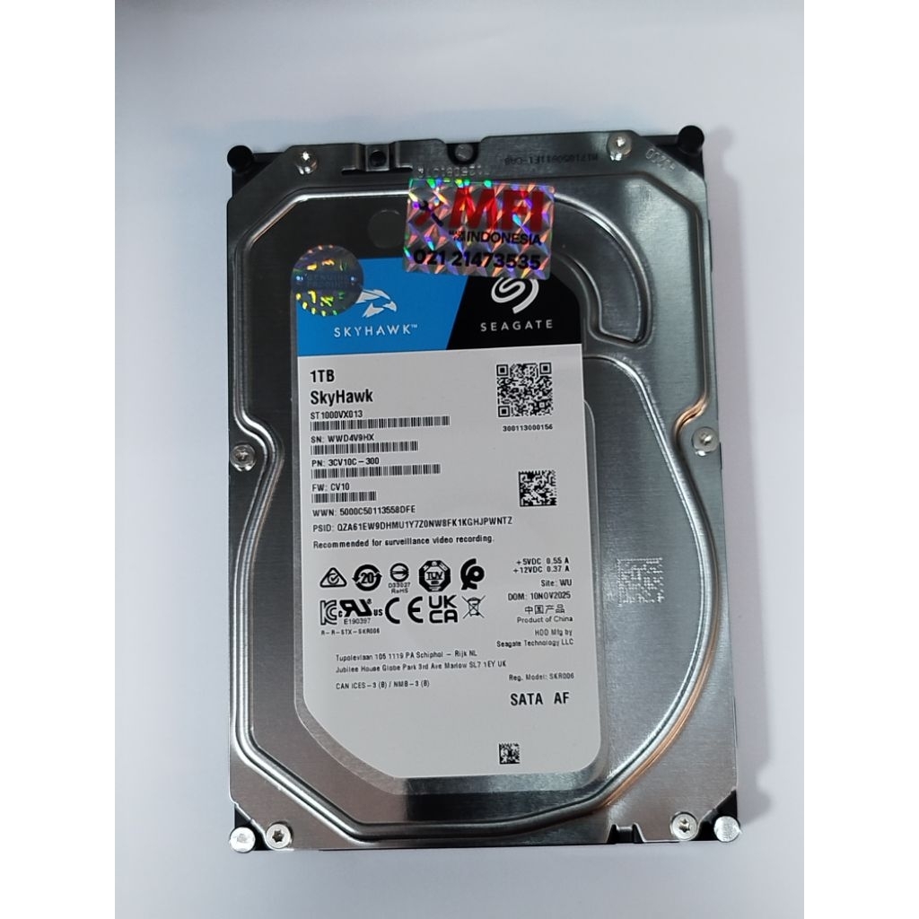 Hardisk Seagate Skyhawk 1TB MFI