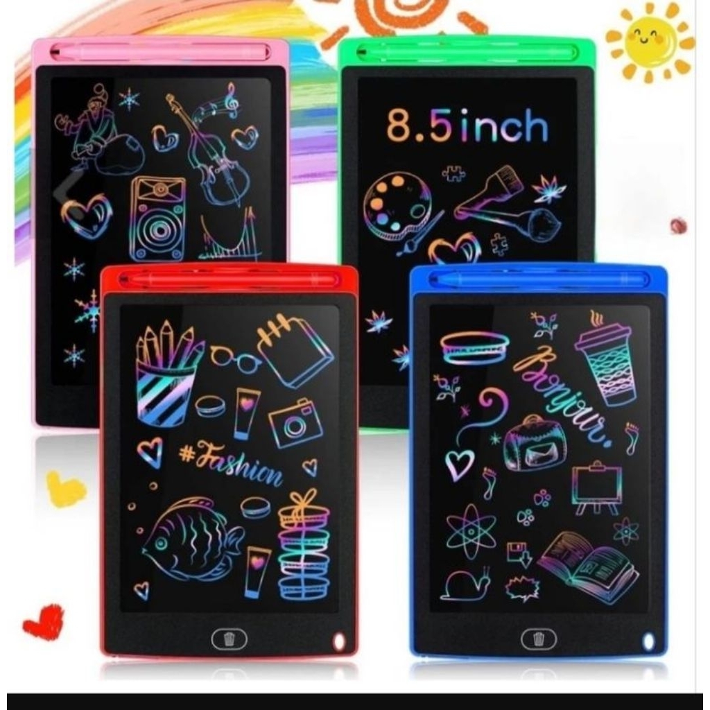 BRO - Ipad LCD mainan writing 8.5 inch 16980 /mainan ipad alat tulis bermain anak edukasi bisa dihap