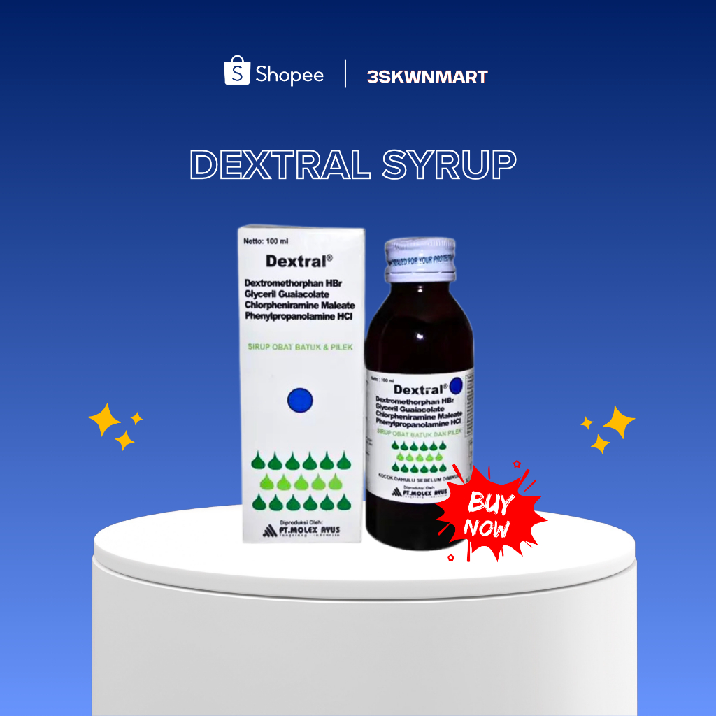 DEXTRAL SYRUP 60 ML PER BOTOL