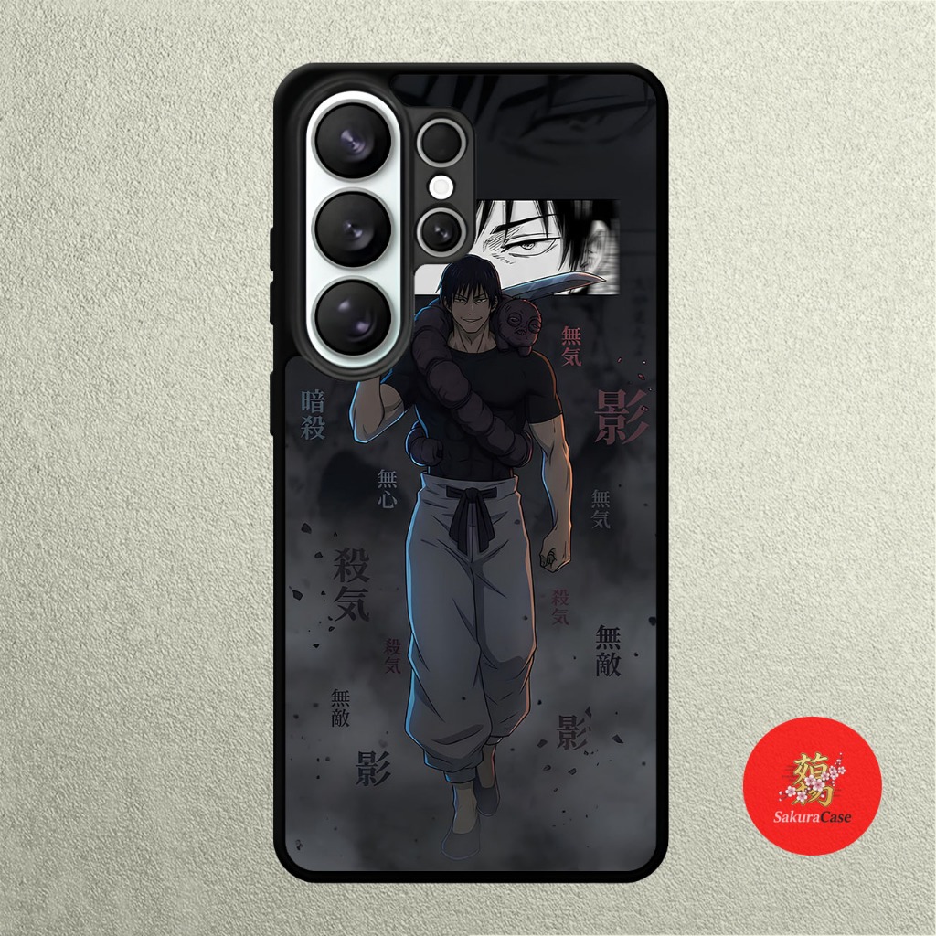 Case Samsung S26 S25 S24 S23 S22 S21 S20 S10 S9 Ultra Plus Fe Edge Rubber Softcase Toji Fushiguro