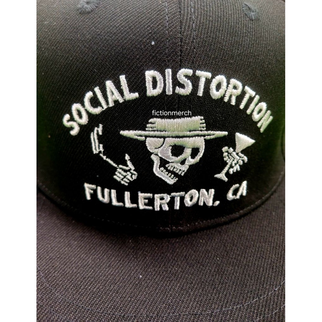 Topi Snapback SOCIAL DISTORTION Original - Fullerton, CA