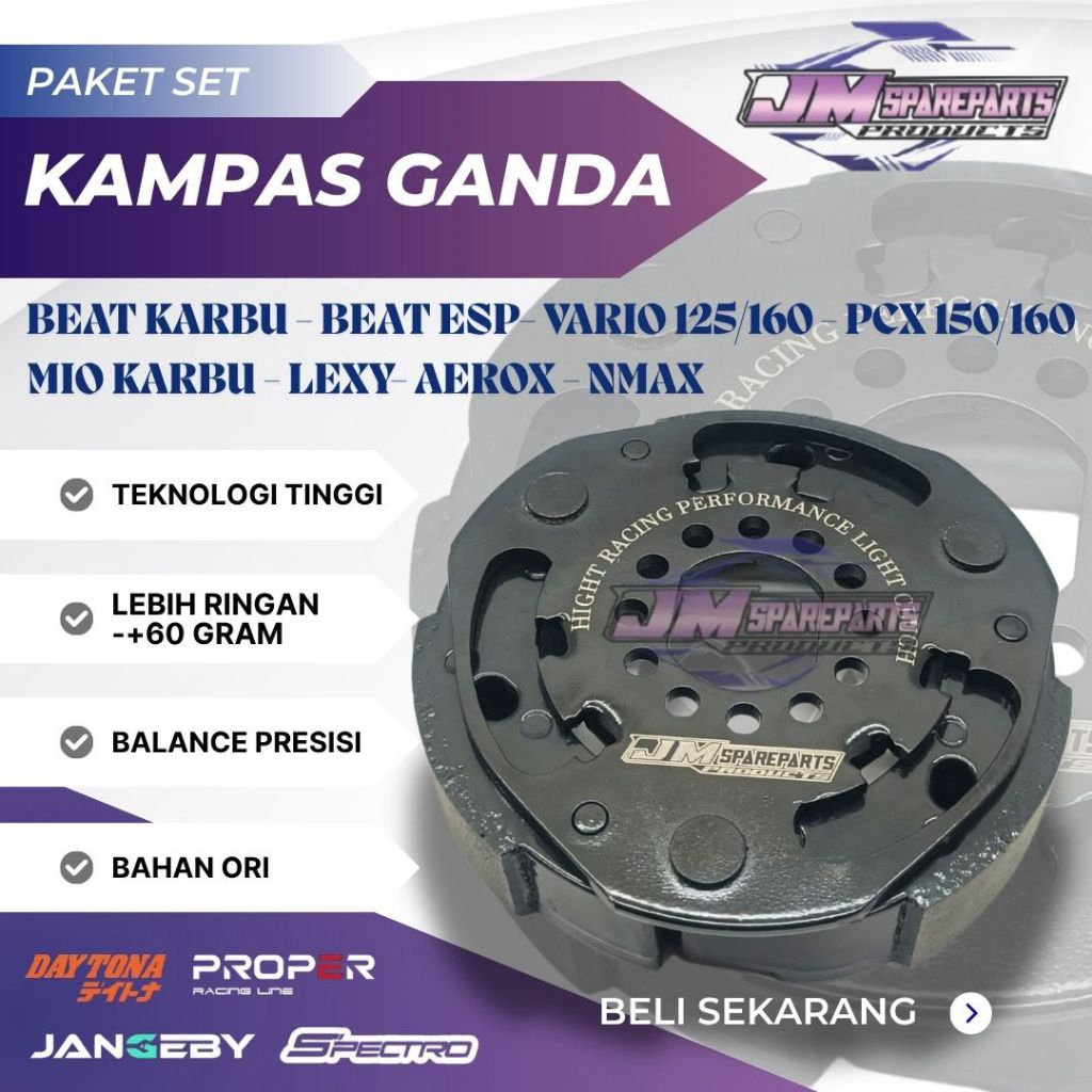 PAKET SET KAMPAS GANDA MIO KARBU 5TL/5LW