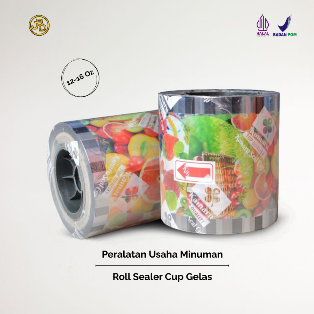 Peralatan Usaha Minuman Plastik Roll Sealler Cup Minuman