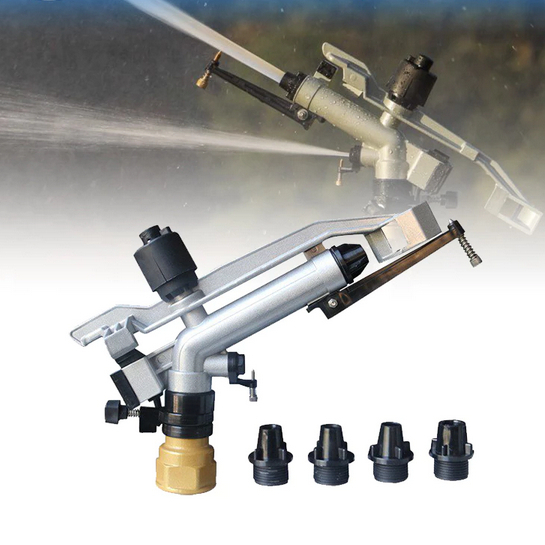 Sprinkler Big Gun 1.5 Inch Impact Sprinkler Irigasi Pertanian Kebun Ladang