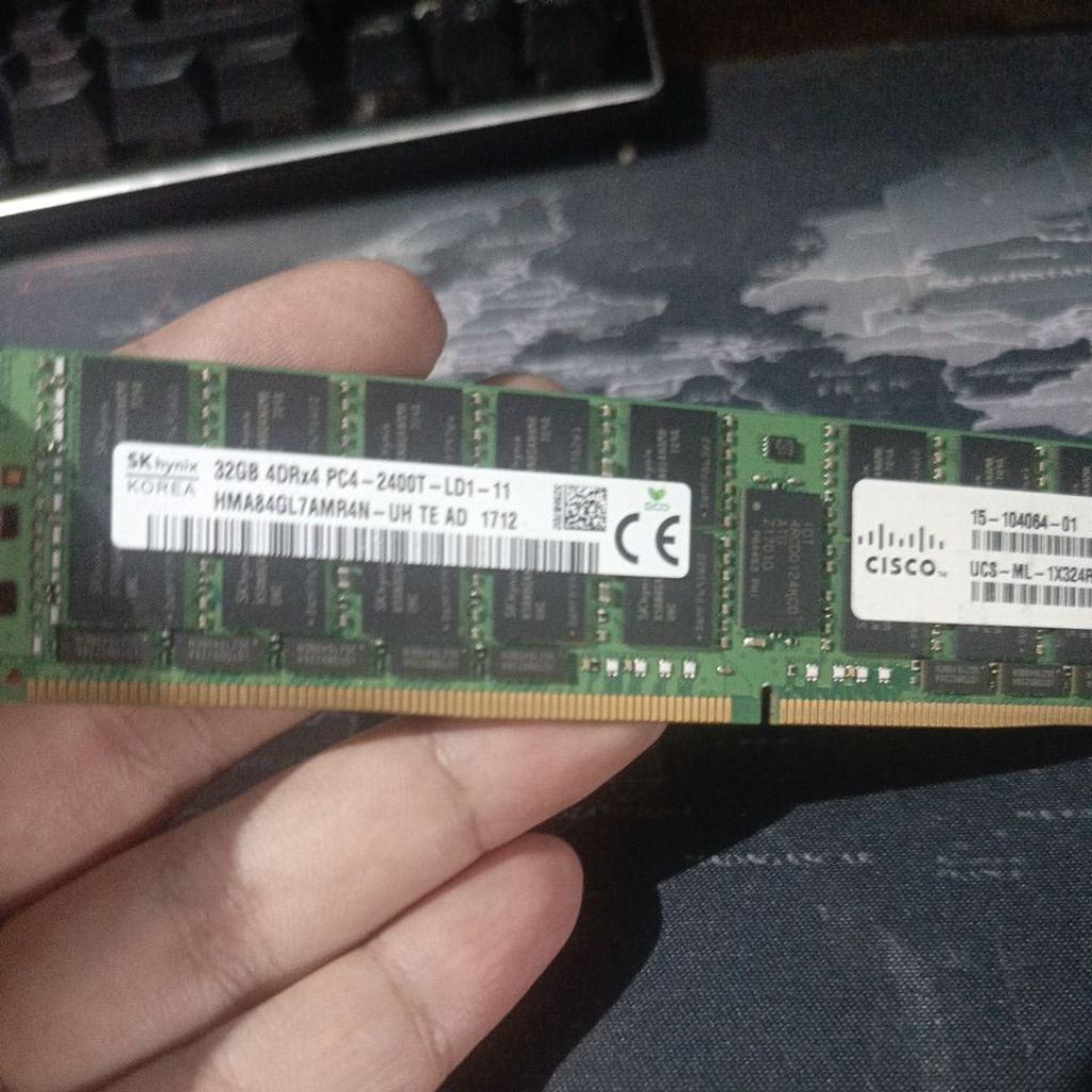 Ram Server 32Gb 32 gb DDR4 ECC not 16 gb 64gb