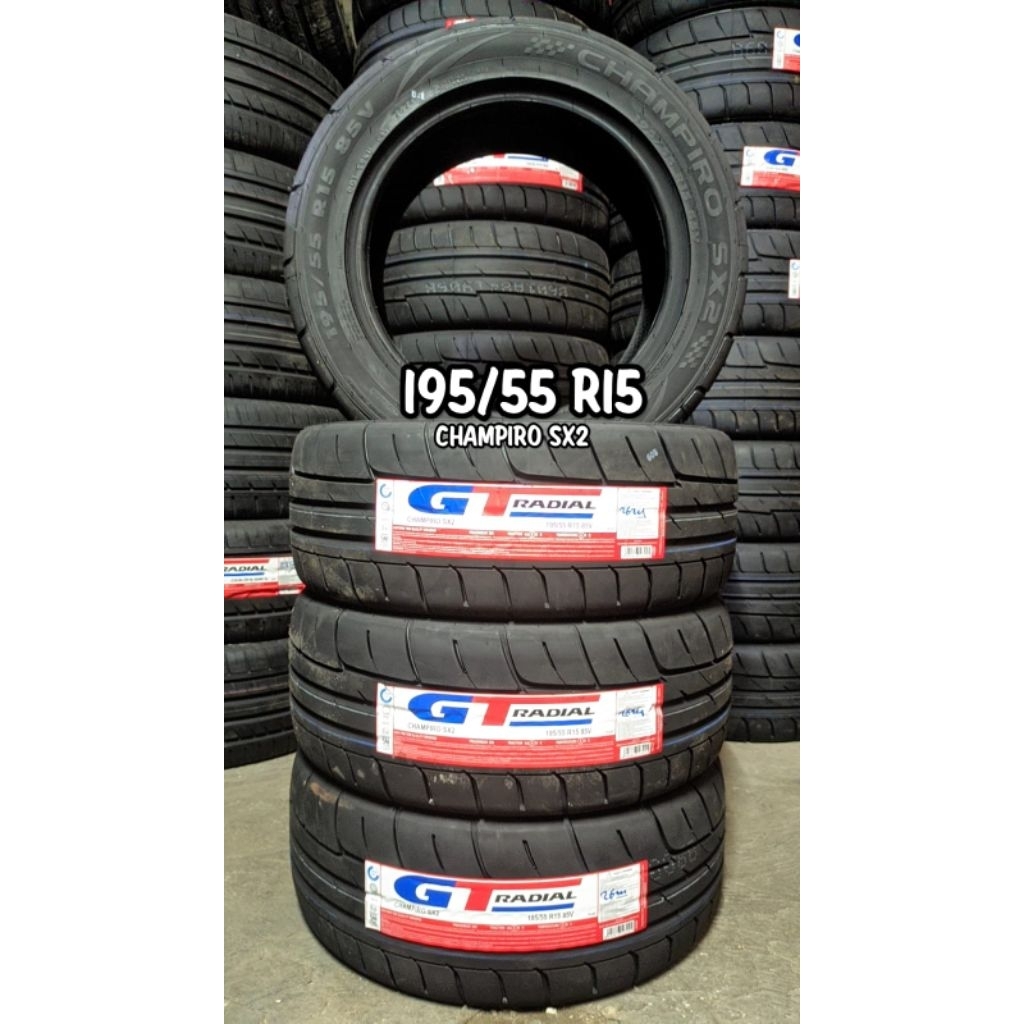 BAN BARU 195/55 R15 GT SX2