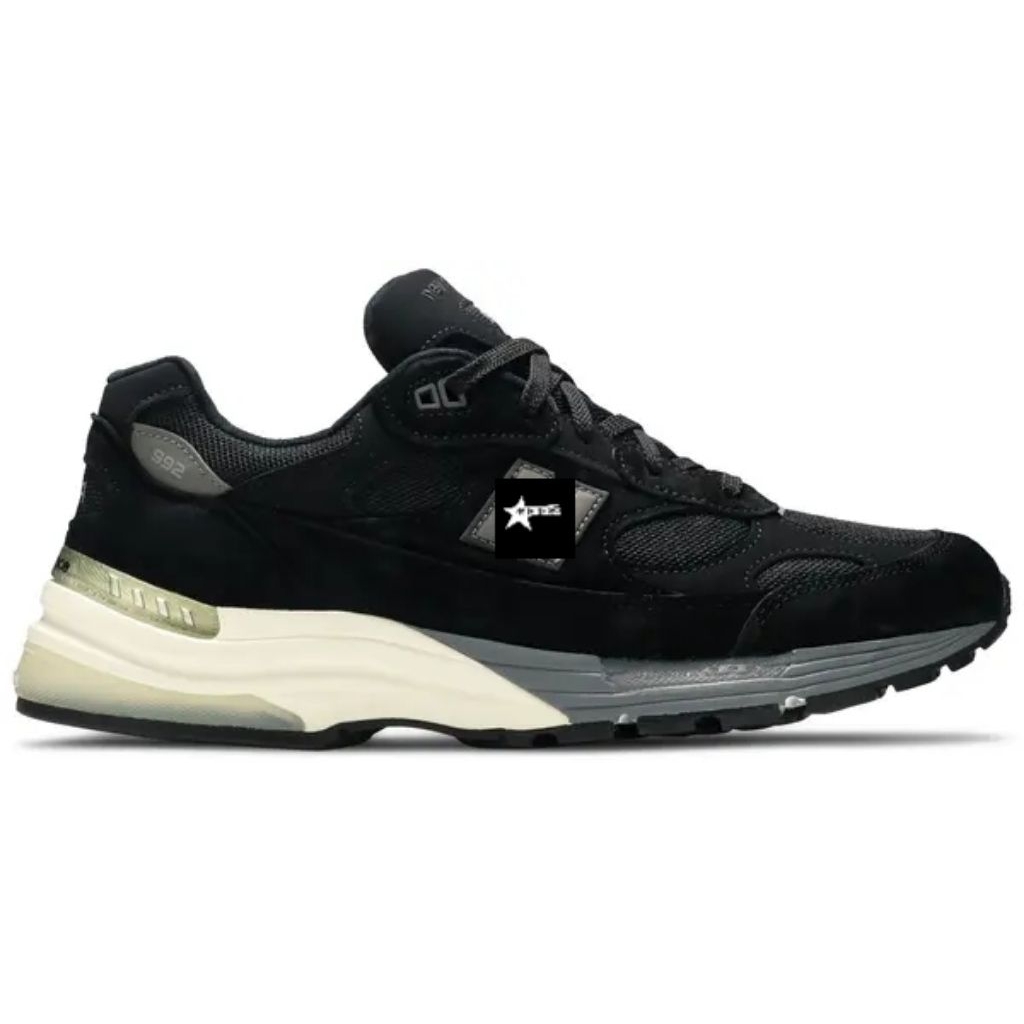 Sepatu NB 992 Black Greey