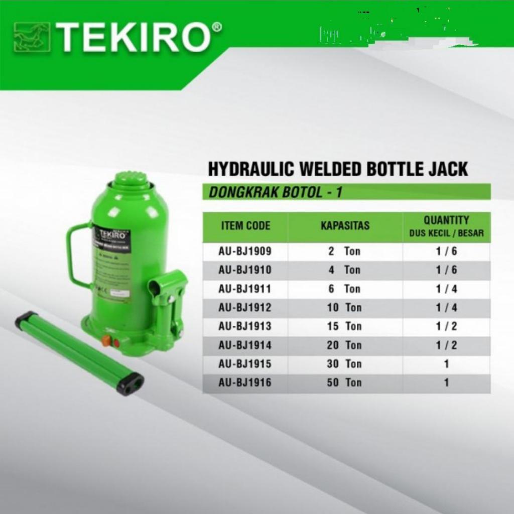 Dongkrak botol 30 ton Tekiro