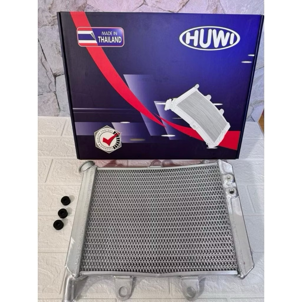 Radiator Ninja R huwi racing radiator silver