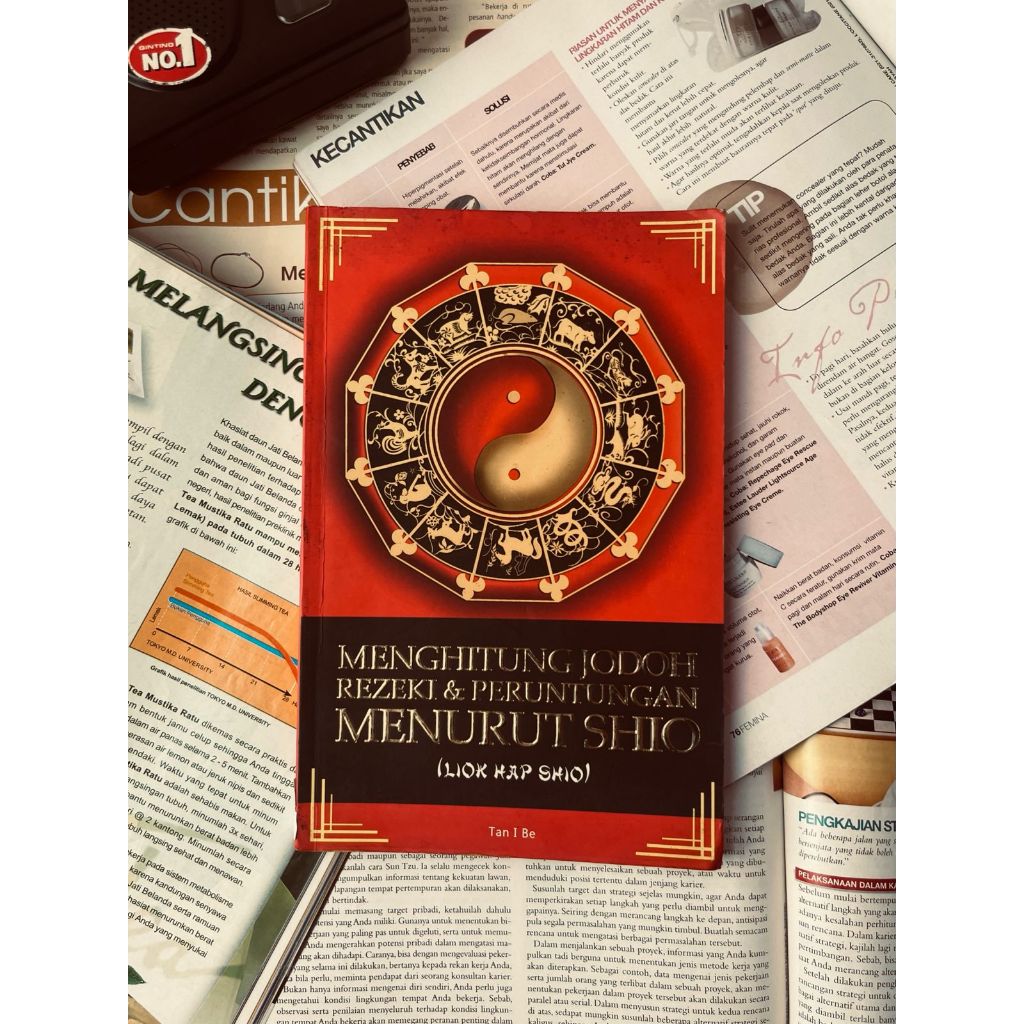 Buku Menghitung Jodoh rezeki & peruntungan Menurut Shio Liok Hap Shio