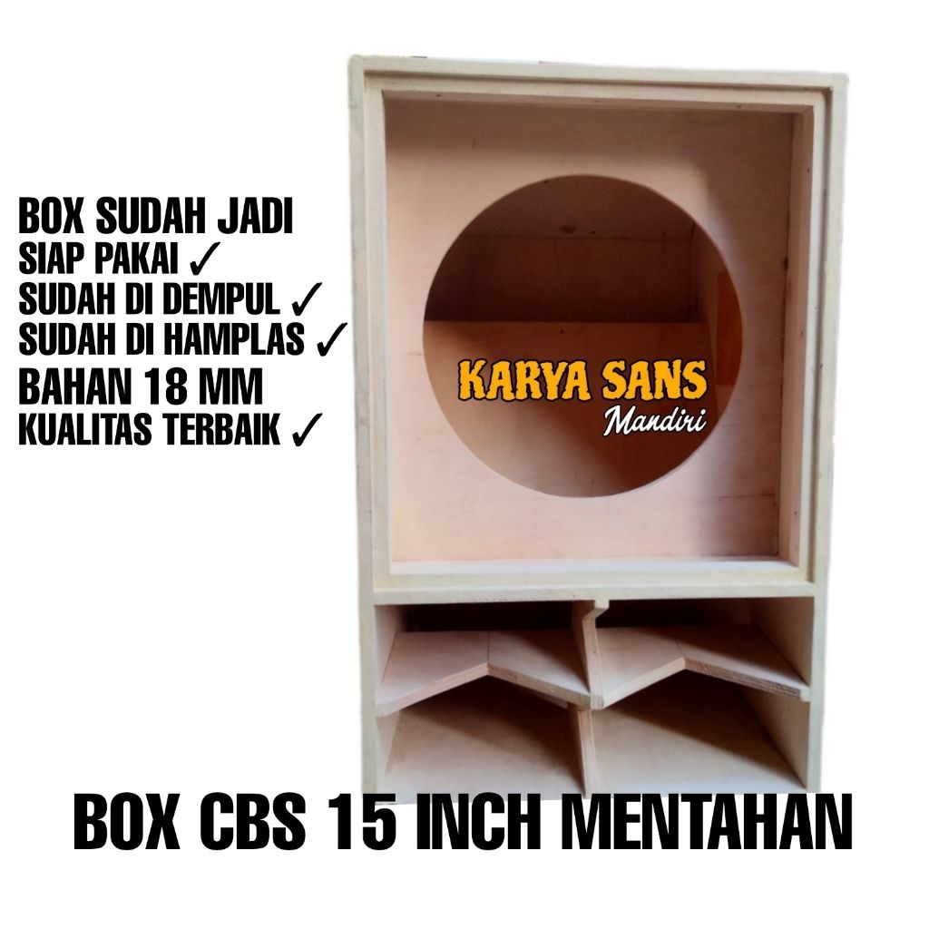 Box speaker cbs 15 inch mentahan