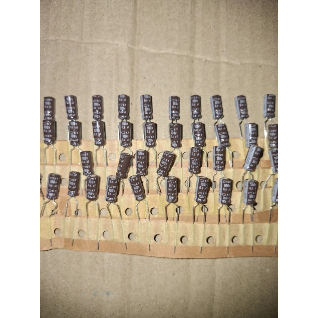 Elko 100v 6.8uf elco 6.8uf 100v Original