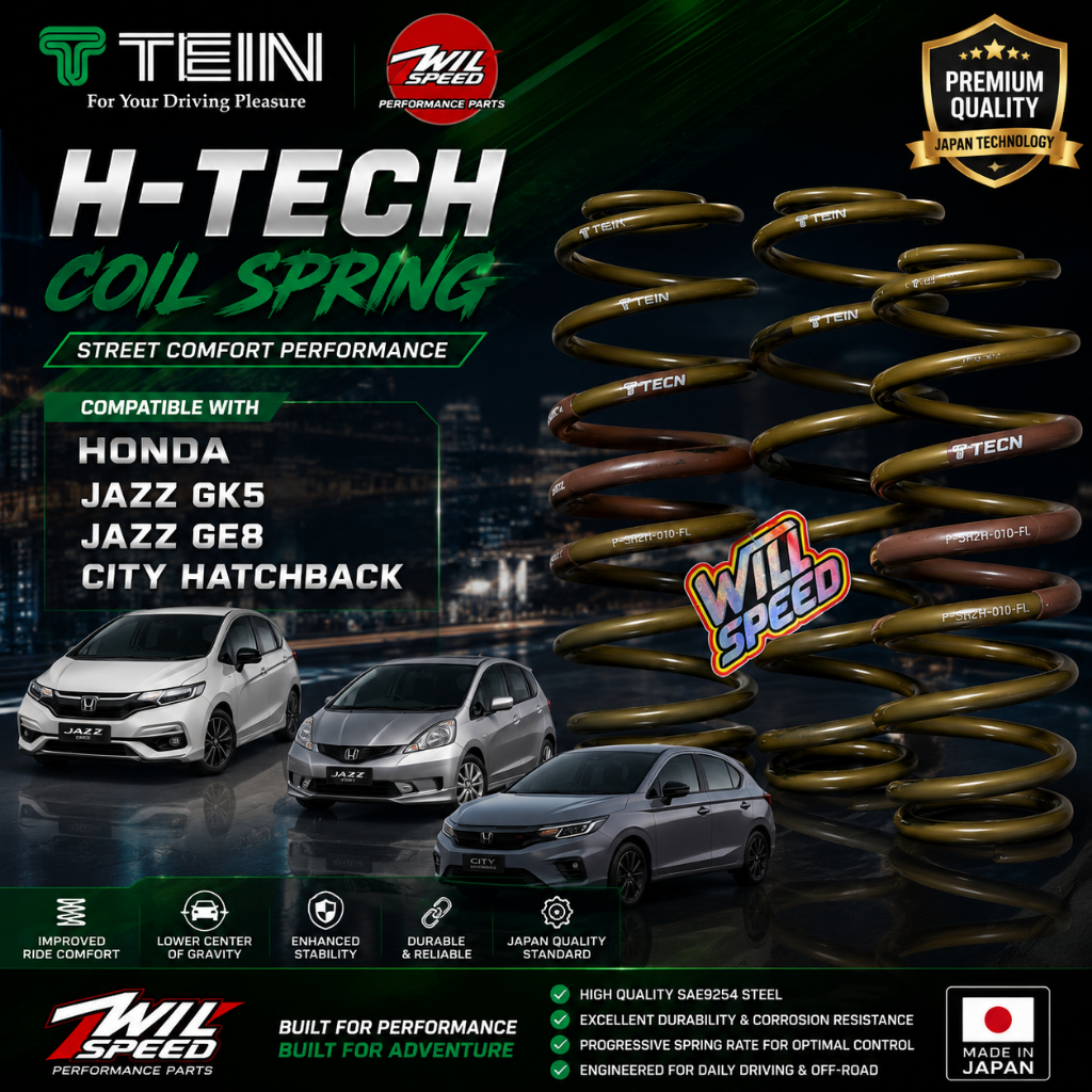 PER TEIN LOWERING PER CEPER H TECH HTECH HONDA JAZZ GE8 GK5 HONDA CITY HB HATCHBACK GN5 GN2