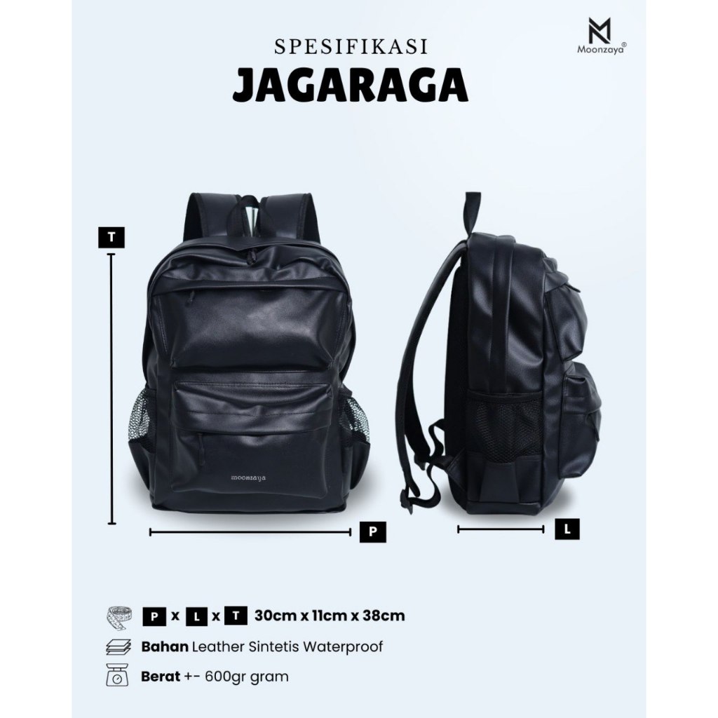 MOONZAYA JAGARAGA TAS RANSEL backpacks PRIA WANITA