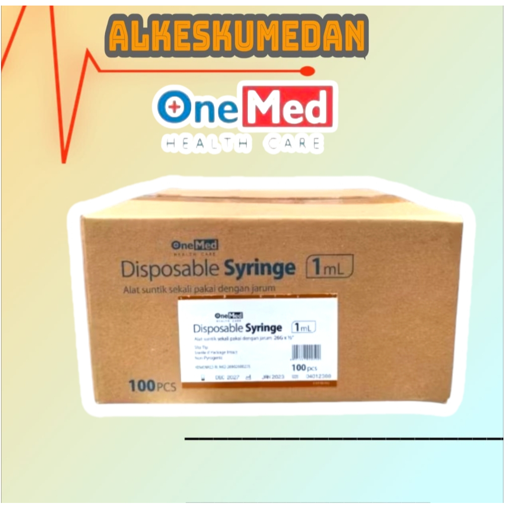 SYRINGE 1 CC ONEMED BOX/SPUIT 1 ONEMED BOX