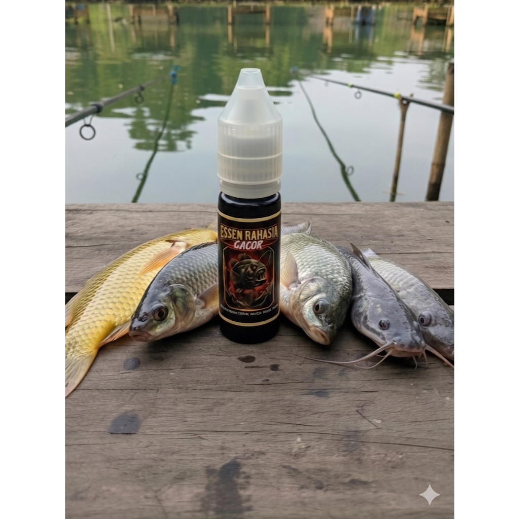 Essen Rahasia Super Gacor -Essen Mancing Ikan Mas Nila Patin Lele Nilem Untuk Mancing Dikolam/Sungai