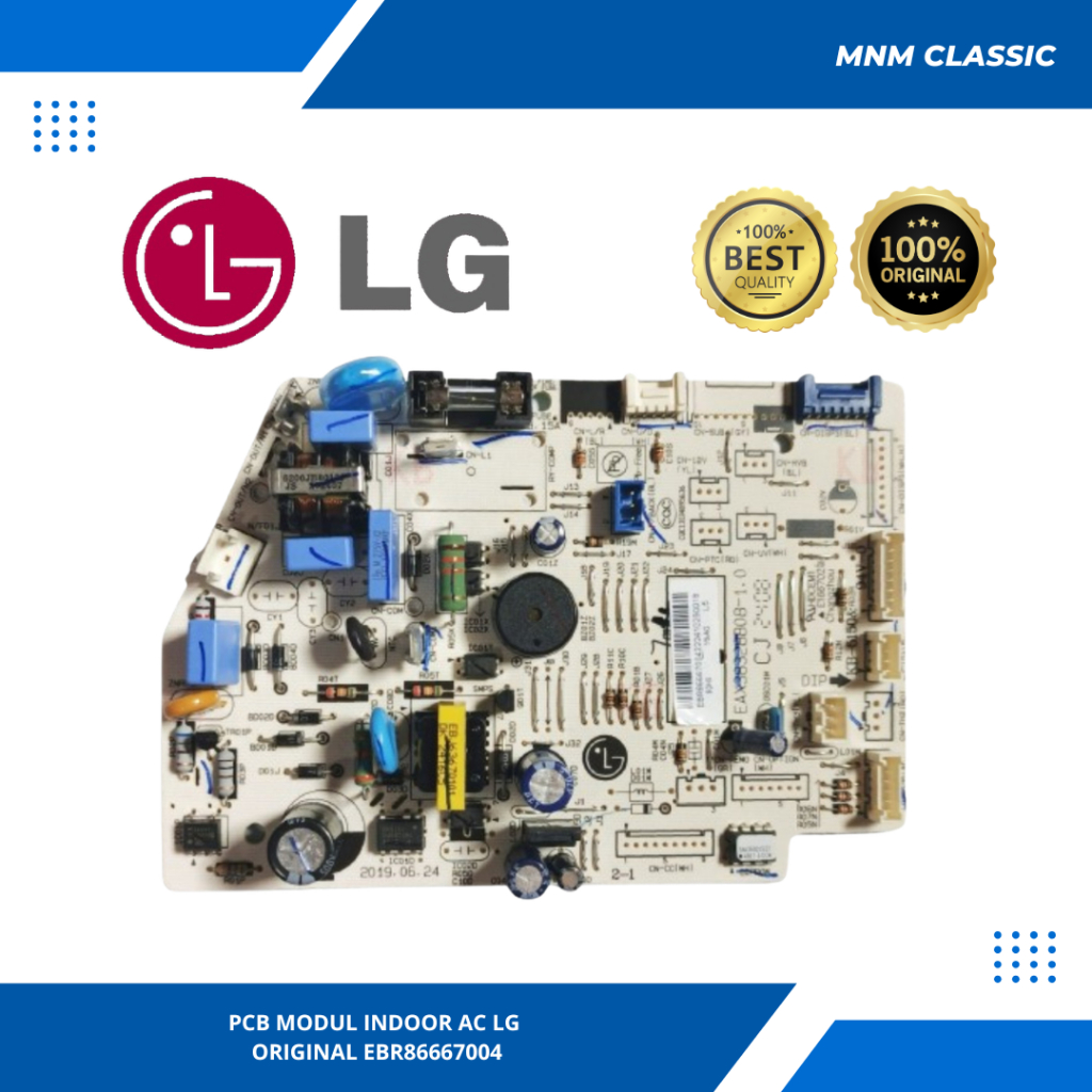 PCB MODUL INDOOR AC S06EV4 LG ORIGINAL EBR86667004