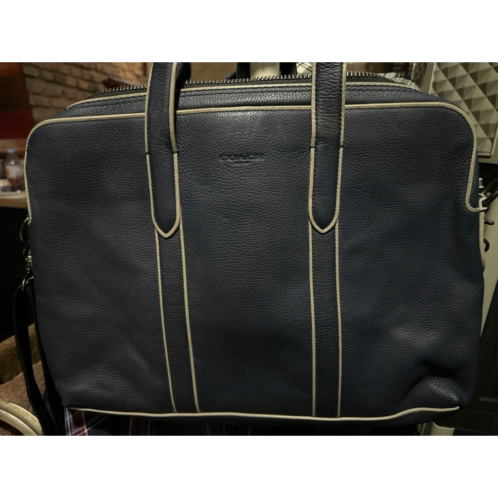 tas laptop kulit coach