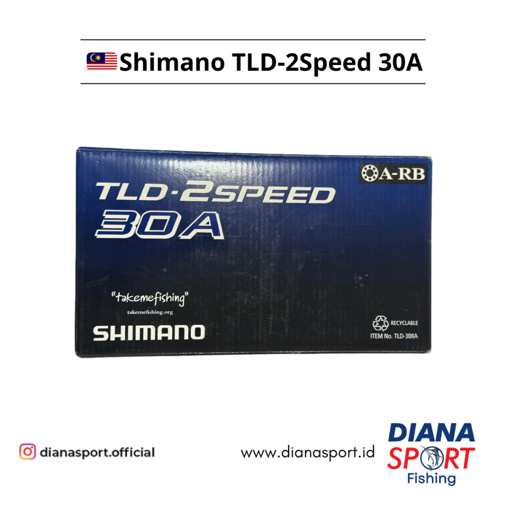 Shimano TLD-2Speed 30A - Alat Pancing
