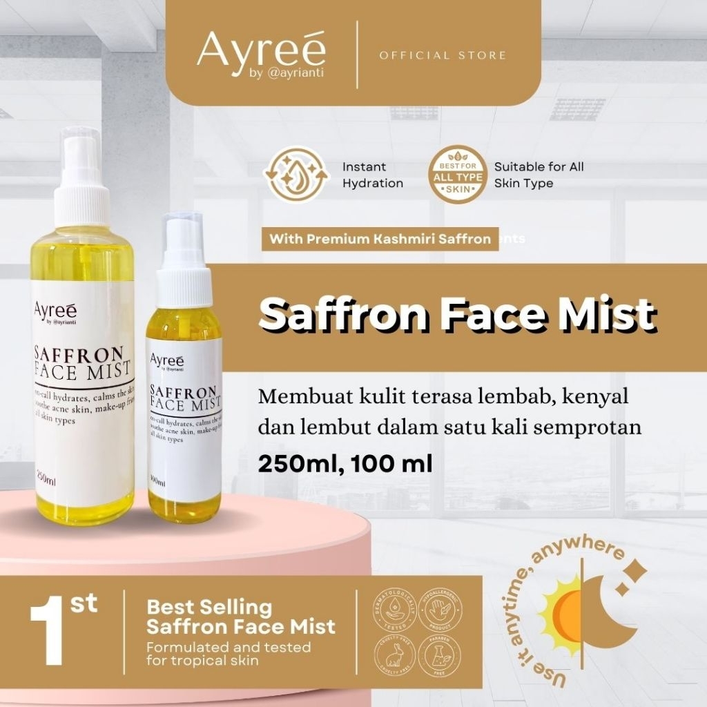 Saffron Mist - Saffron Face Mist - 100ml