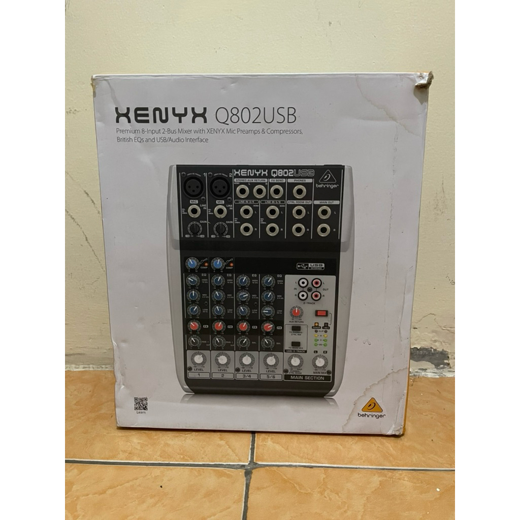 BEHRINGER XENYX Q820S - SECOND MULUS