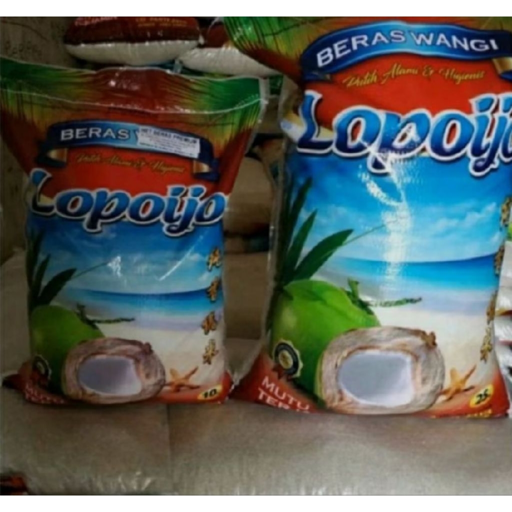 Beras Lopo Ijo 25 KG - Berkualitas, Harum, Kualitas Terjamin