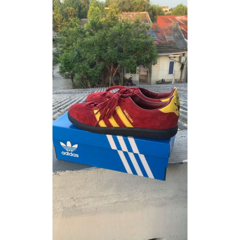 PL Sepatu Adidas Warzawa premium 1:1