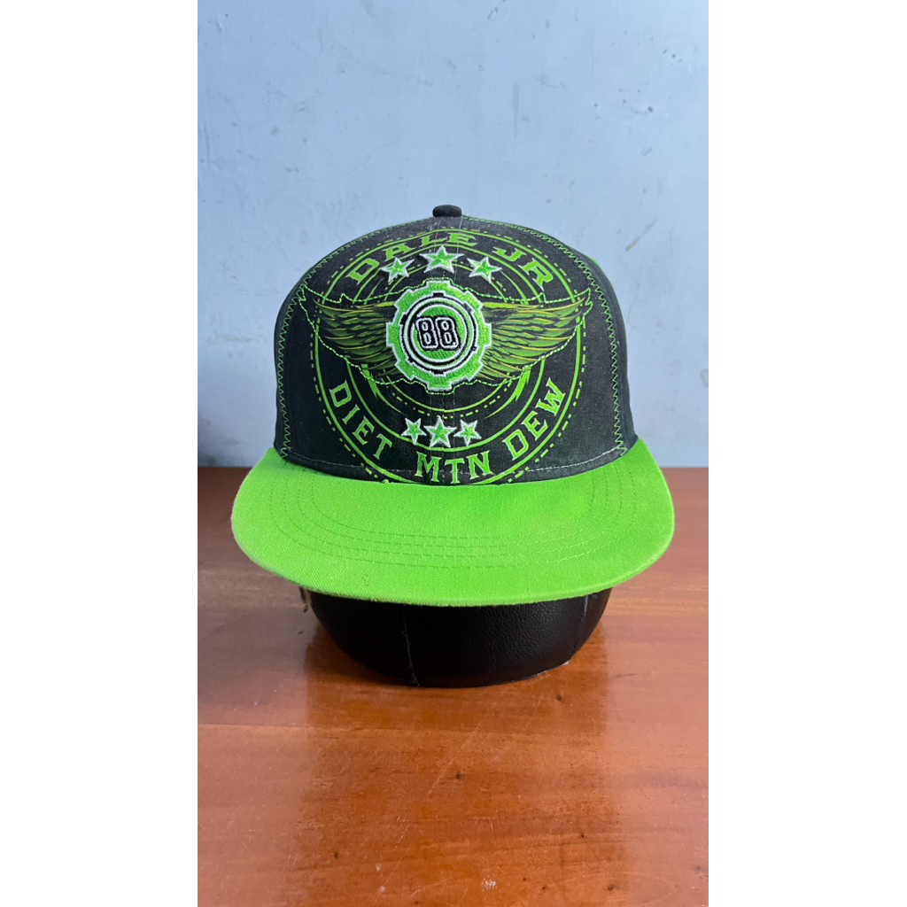 topi nascar x minuman monten dew original second