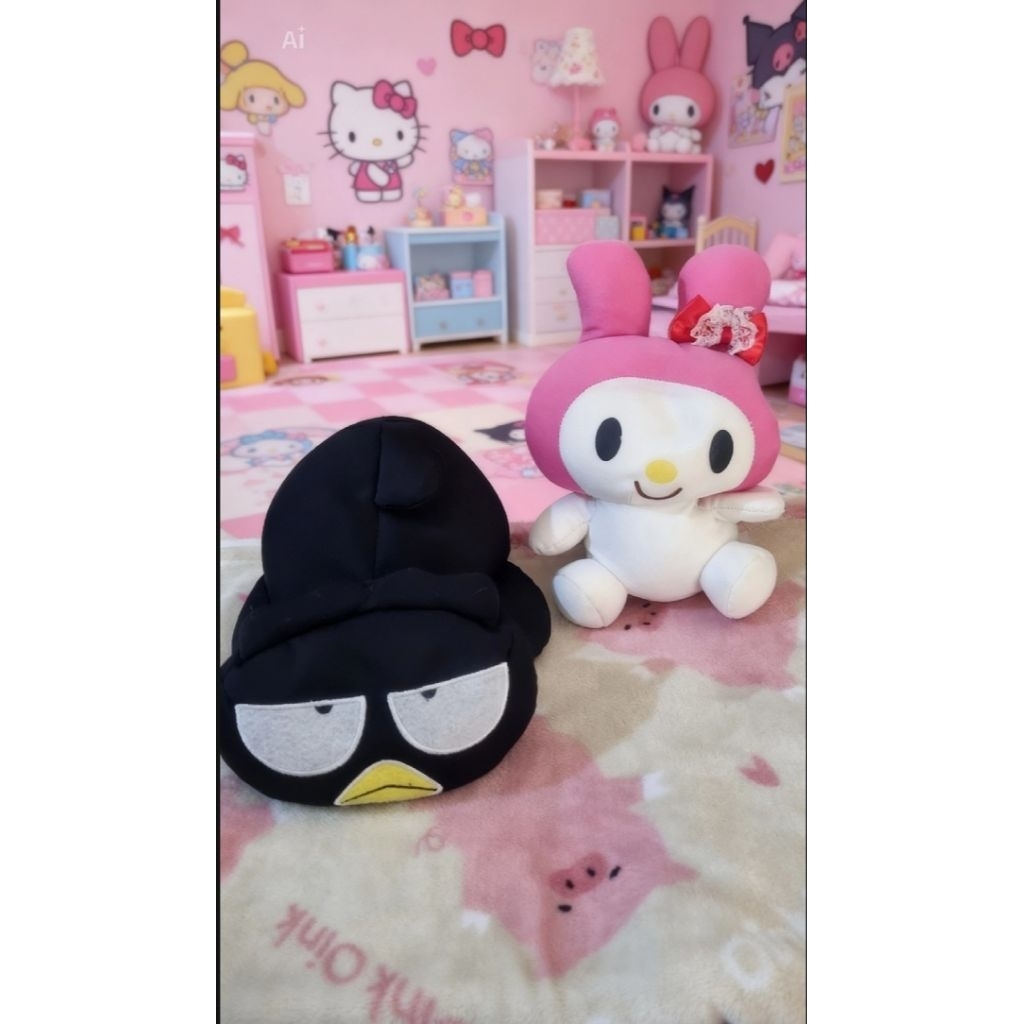 Prelove Boneka sanrio melodi and Badtz Maru