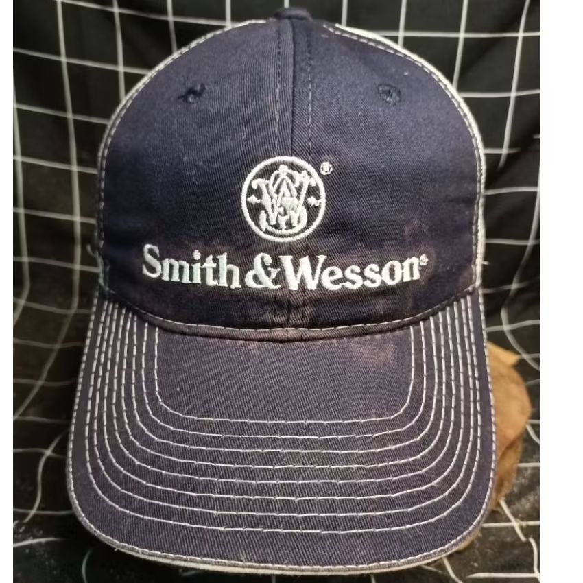 Trucker Smith & Wesson-Noda Turun Warna-Outdoor Cap