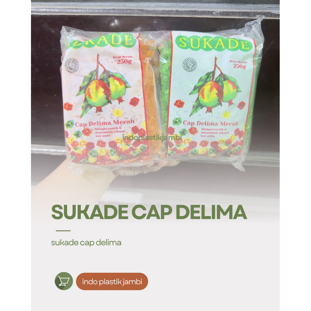 sukade cap delima 1 kg