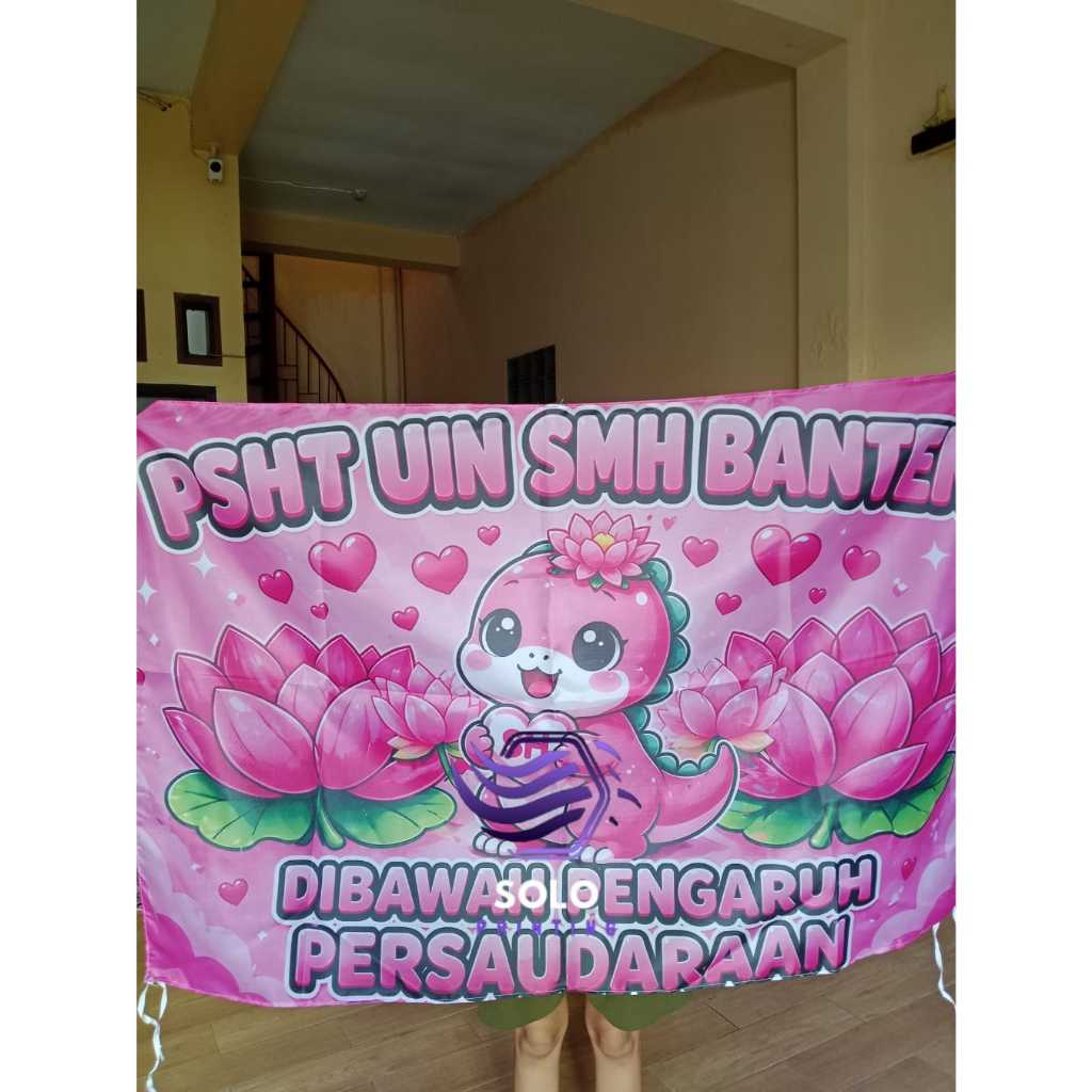 BENDERA LUCU TERATE / CUSTOM, UKURAN 90X60, 120X80, 150X100, 150X200, 200X300