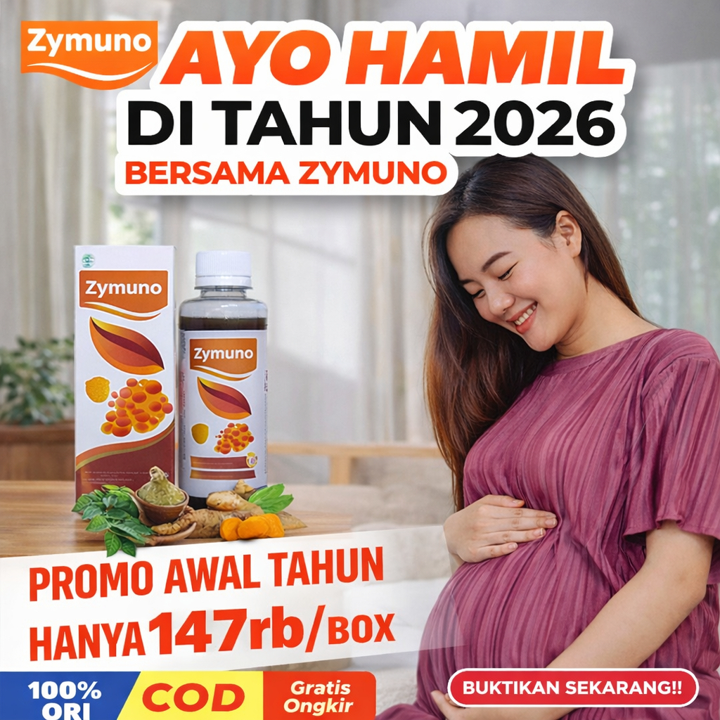 ZYMUNO Madu Original Bantu Promil Suami Istri 100% Asli