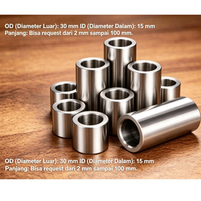 Ring As Besi Diameter Luar 30 Mm Diameter Dalam 15 Mm
