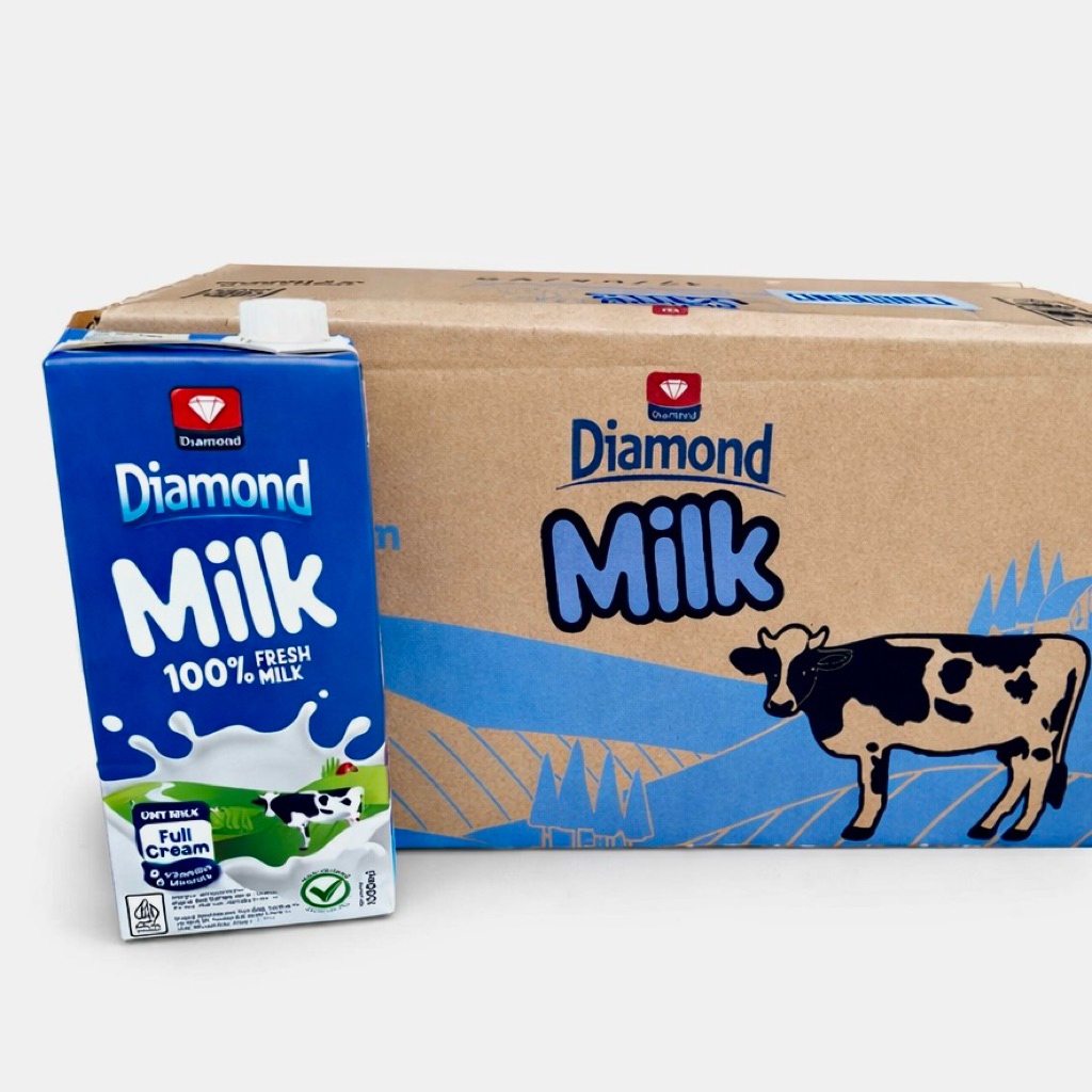 Susu Uht Diamond 1 Fresh Milk Liter 1 Dus