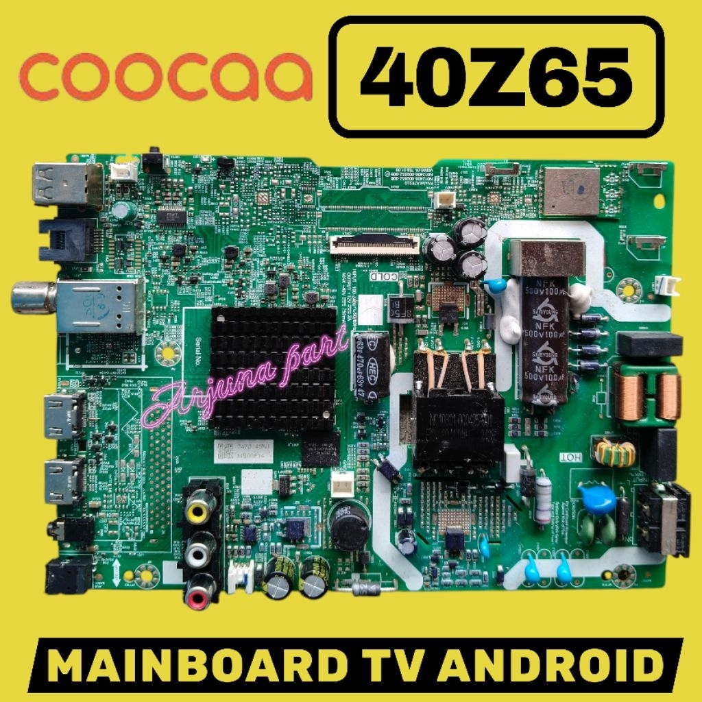 40Z65 / MB TV COOCAA 40Z65 / MAINBOARD TV COOCAA 40Z65 / MESIN TV COOCAA 40Z65 / MODUL TV COOCAA 40Z