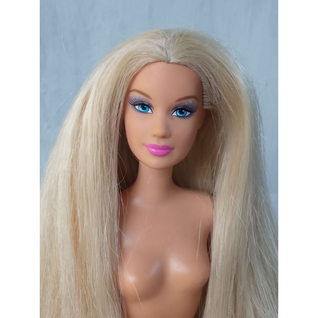 Barbie Mattel Vintage Jadul Rambut Panjang kaki karet preloved / bekas