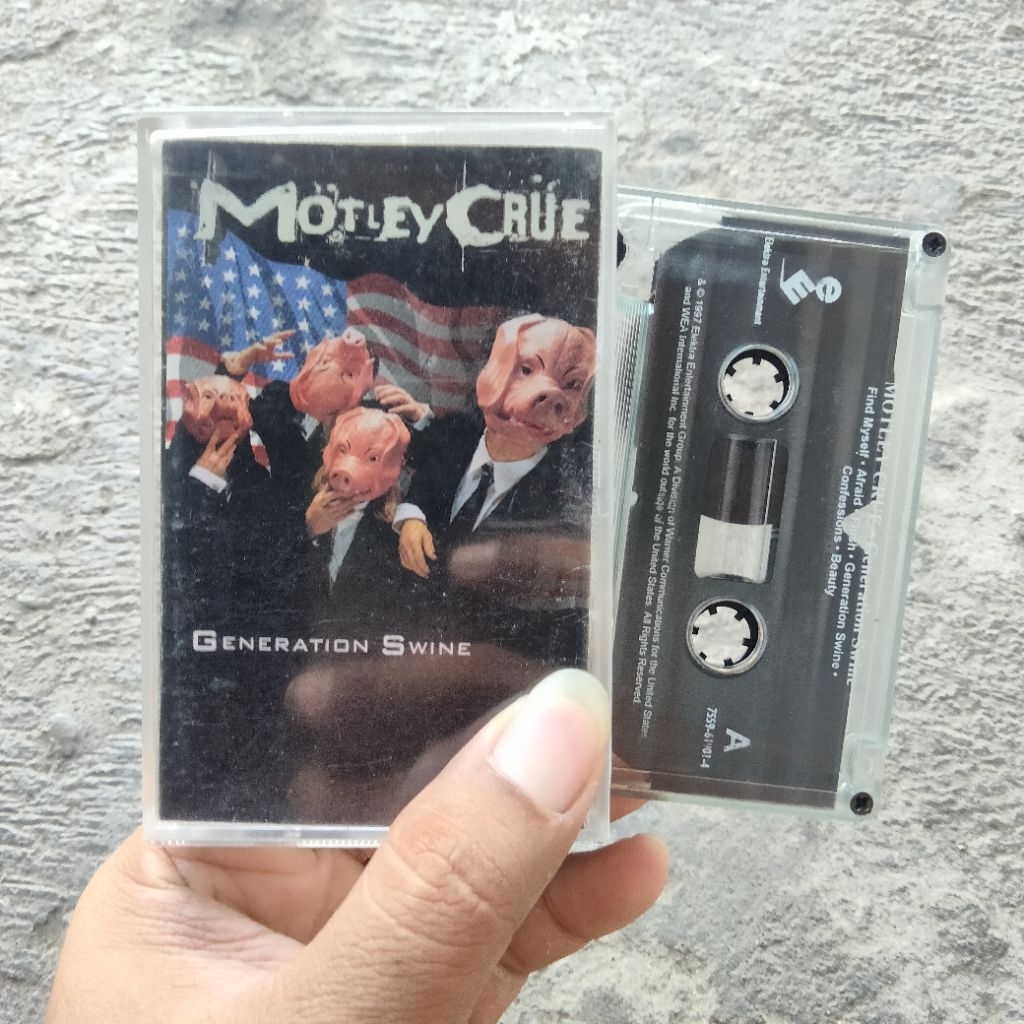 Kaset Pita Motley Crue - Generation Swine