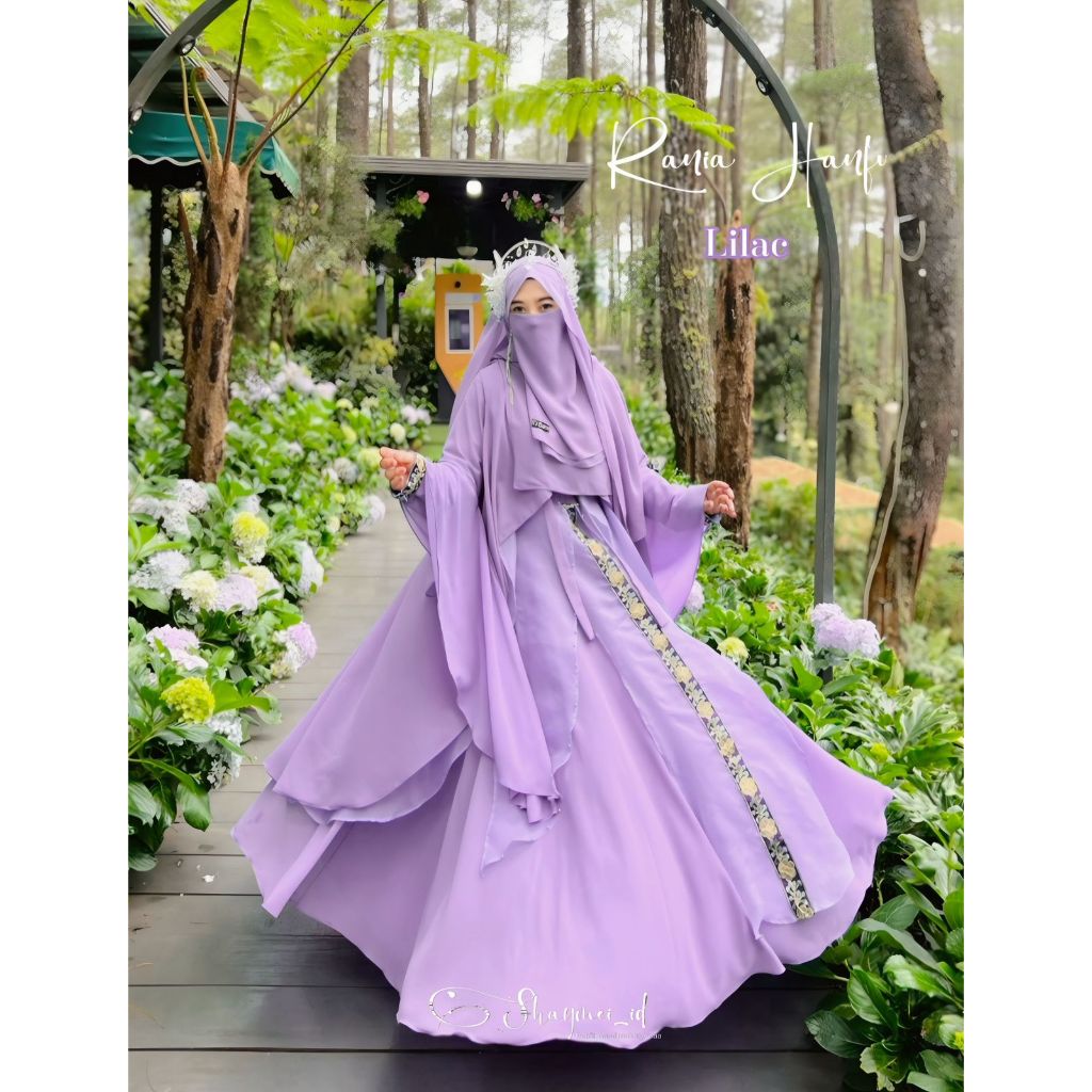SHAYMEI_ID | Rania Hanfu dress | hanfu gamis pesta dress muslimah gamis hanfu