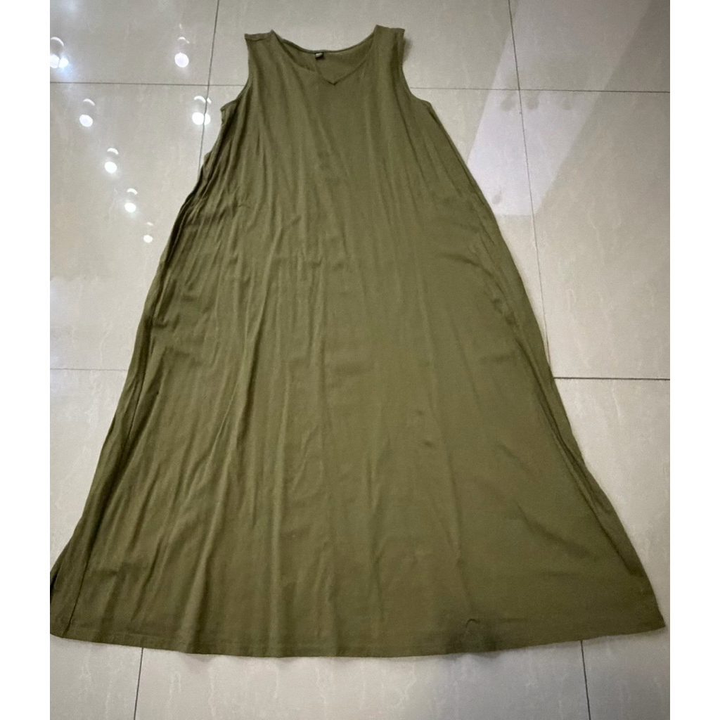 Uniqlo Dress inner kaos preloved