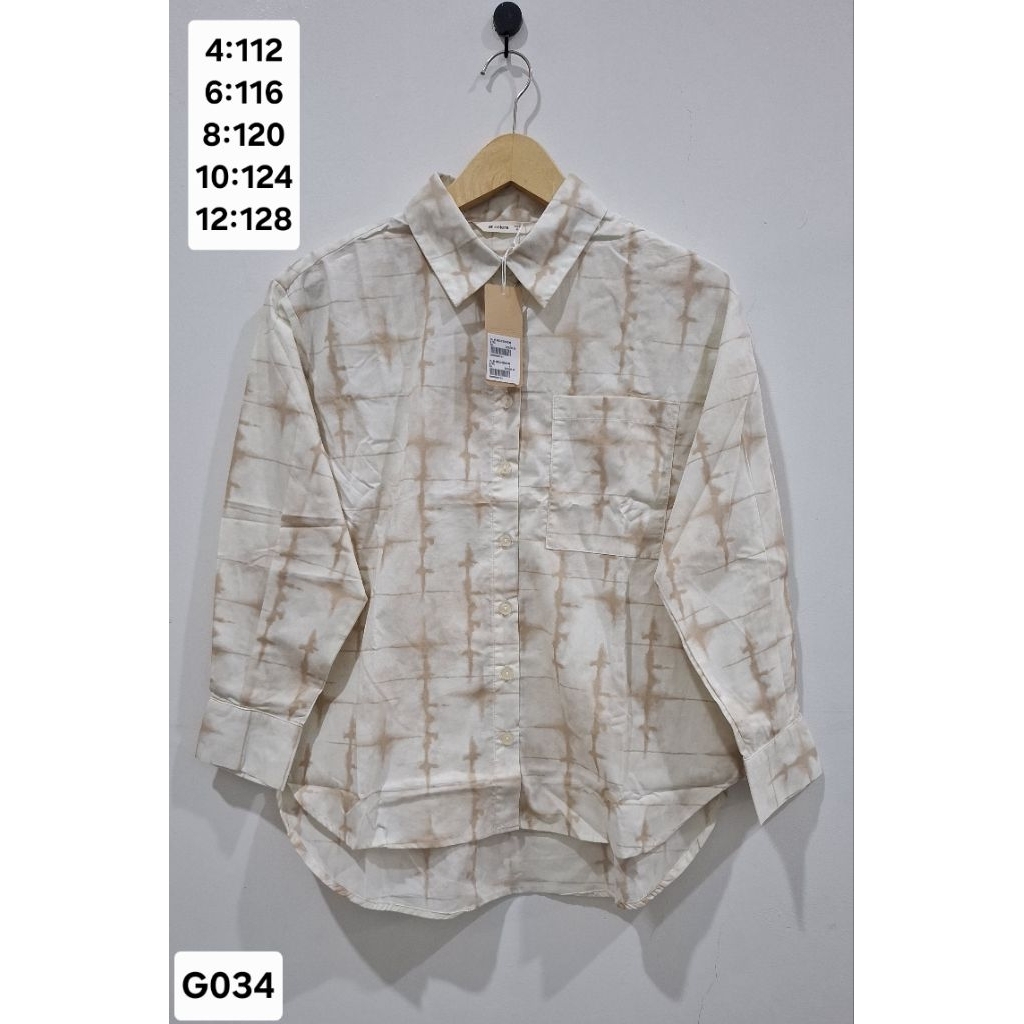 ET CETERA KEMEJA WANITA  BLOUSE  OVERSIZE  BAHAN KATUN