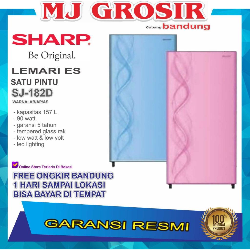 KULKAS SHARP SJ 182 D LEMARI ES 1 PINTU SJ182D SJ 182D KIREI 3
