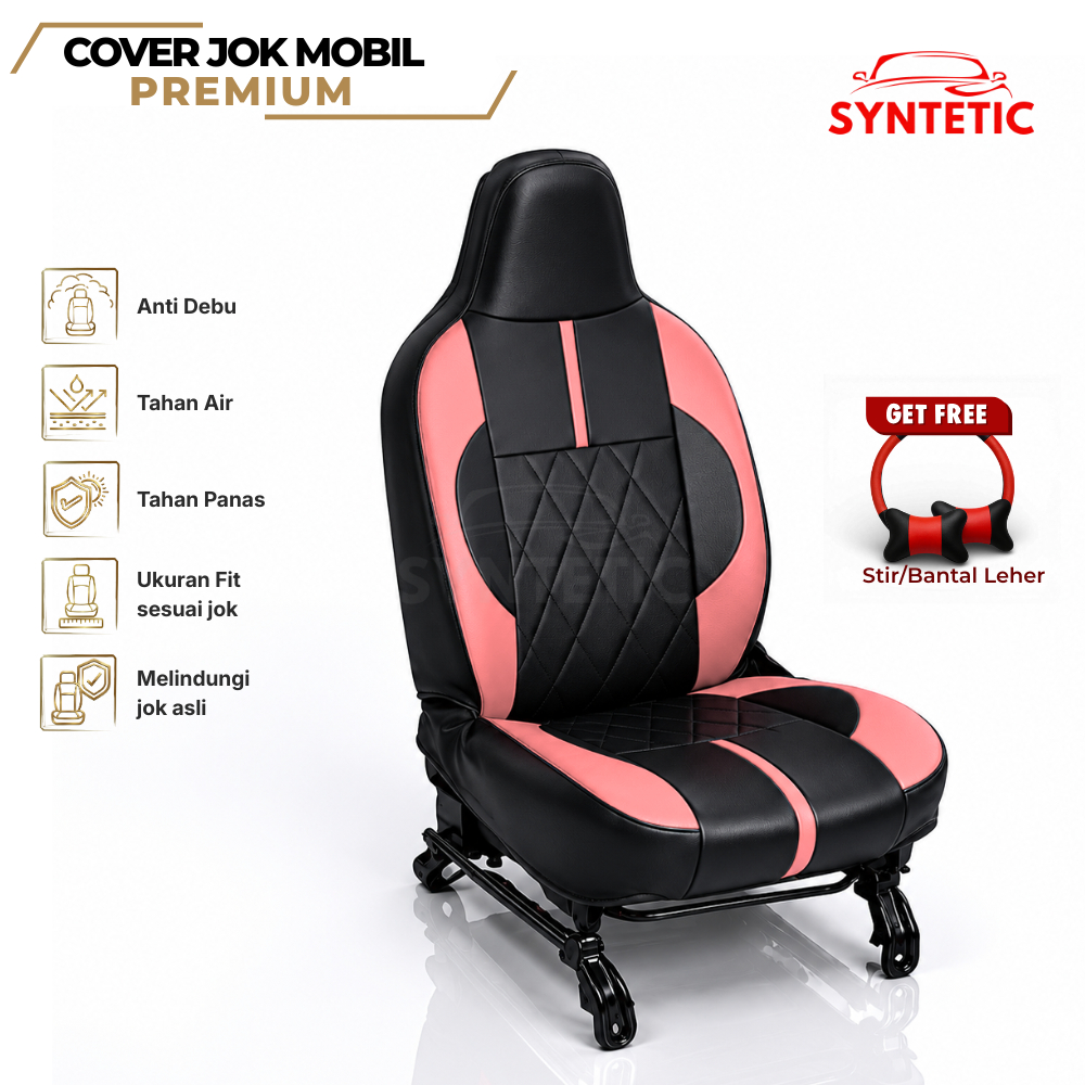 SYNTETIC - Sarung Jok Mobil Ayla 2013-2021 / Agya 2013-2021 bahan Atari Full Seat