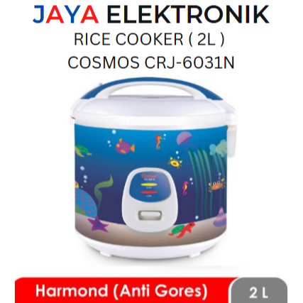 Rice Cooker SINGKAWANG COSMOS CRJ 6031N - 2 L