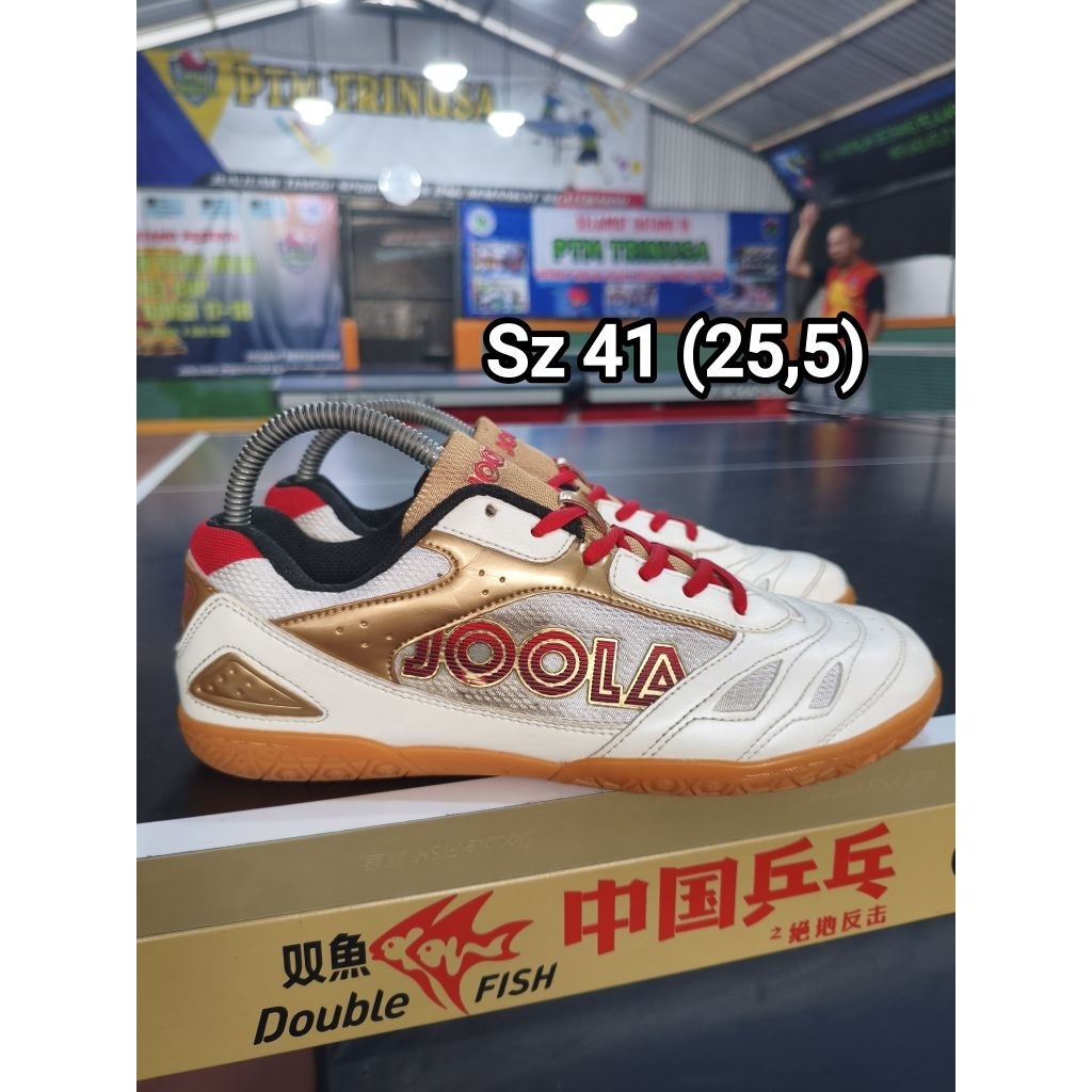 sepatu tenis meja/pingpong second