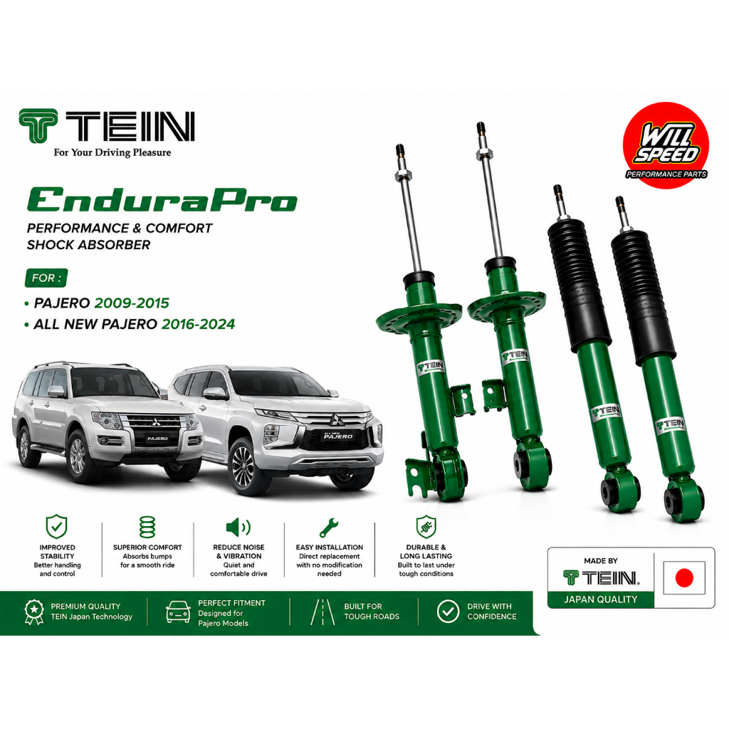 SHOCK TEIN ENDURAPRO ALL NEW PAJERO ANPS 4N15 PAJERO OLD 4D56