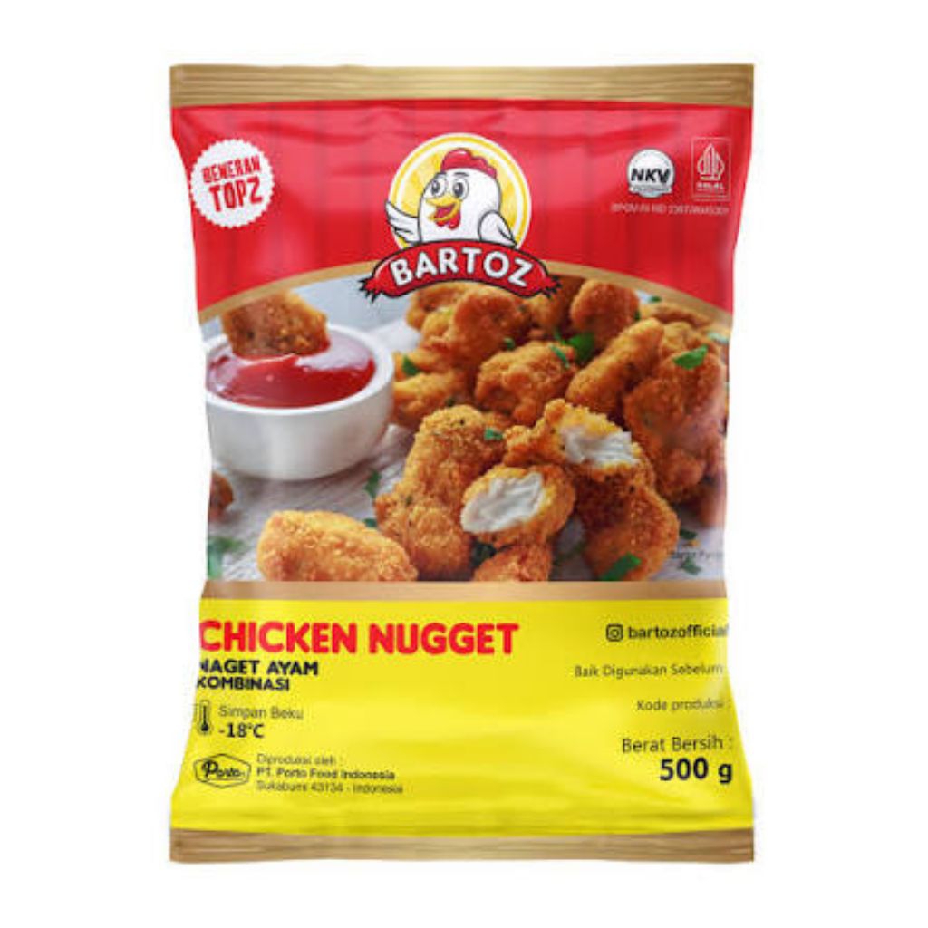 Chicken Naget Bartoz 500gr